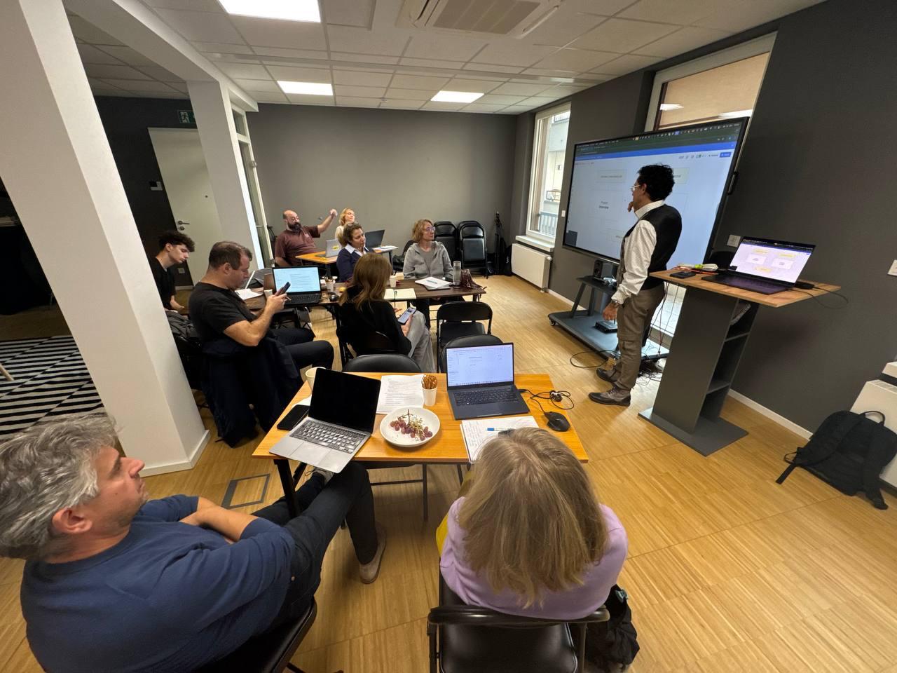 Workshop session at BER-LINK